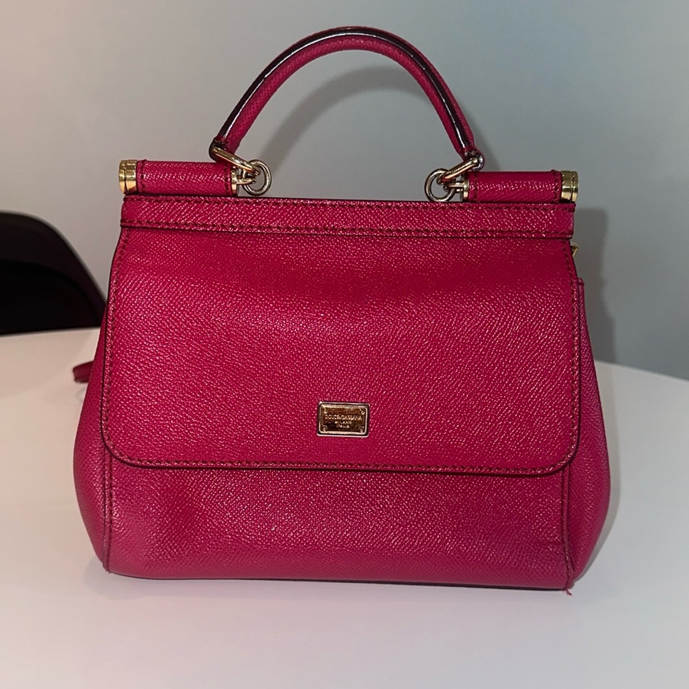 AUTHENTIC DOLCE AND GABBANA SMALL SICILY BAG